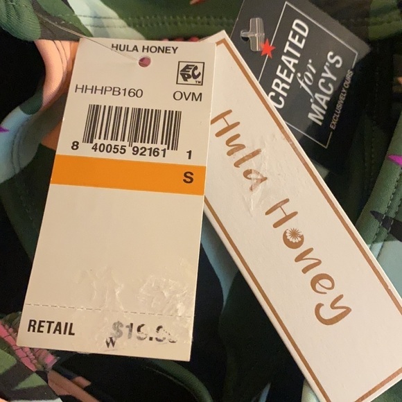 HULA Honey Hyper Tropics Bikini Swimsuit Top - Picture 8 of 9